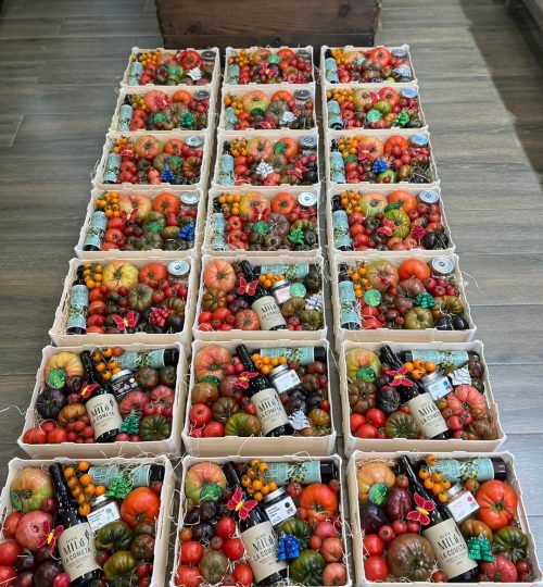 caja de frutas
